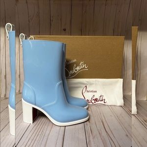 Christian louboutin rain boots